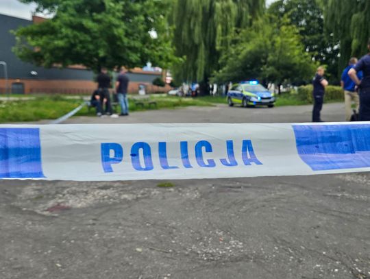 PILNE: Akcja policji w centrum Starogardu! Teren ogrodzono taśmami
