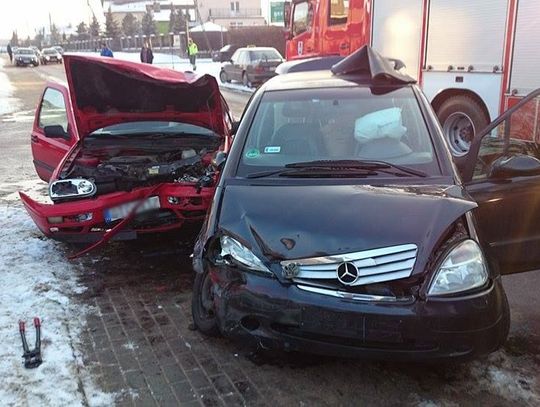 PILNE. Jedna osoba ranna w zderzeniu aut w Pelplinie