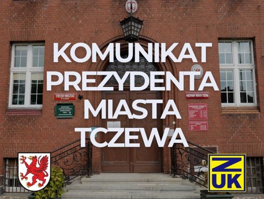 PILNE! Odwołanie prezesa ZUK w Tczewie. Kto go zastąpi? Oficjalny komunikat prezydenta