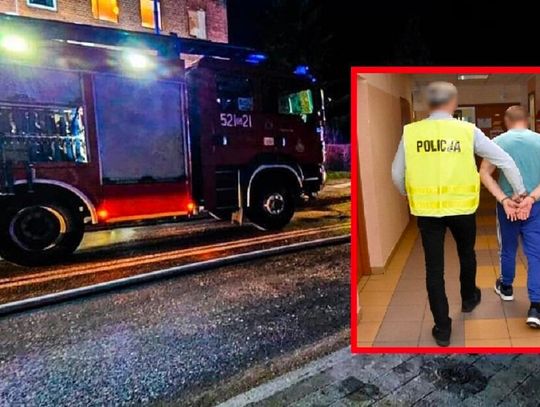 PILNE: Podpalacz zatrzymany! To 48-letni mieszkaniec Starogardu Gdańskiego