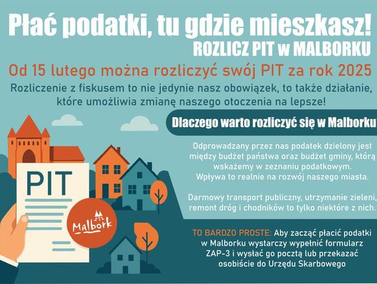 Płać podatki, tu gdzie mieszkasz!