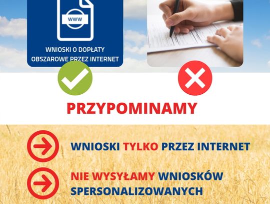 Płatności bezpośrednie i niektóre płatności PROW – wnioski przedłużone do 17 czerwca 2021 r.