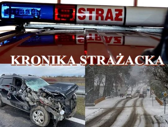 Płonąc kabina ciężarówki. Pożary sadz są wciąż dużym problemem...