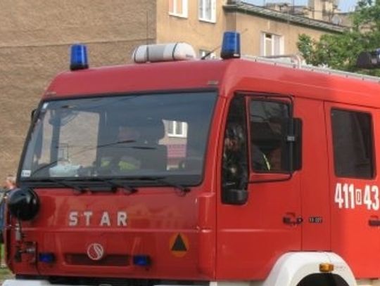 Płonął dom w Grabowie