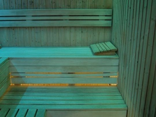 Po pożarze sauna znów działa