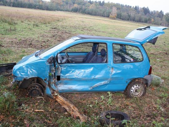Po wypadku kierowca uciekł - "wężykiem"