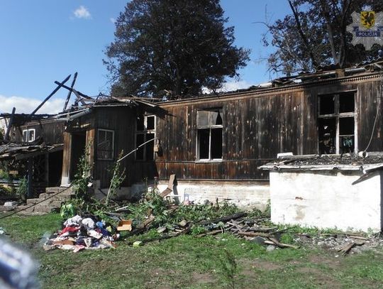 Podpalacz pomagał gasić pożar?