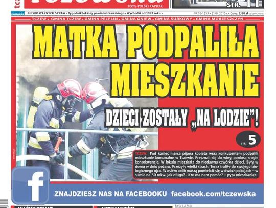 Podpaliła miejskie mieszkanie, poniesie srogą karę. Co z dziećmi?