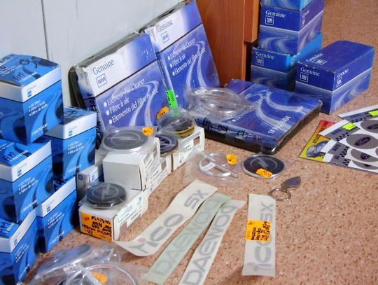 Podrobionej odzieży i podróbki na handel