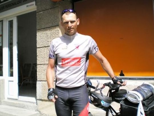 Podróż do Izraela - Szlagowski ma już za sobą ponad 2000 km