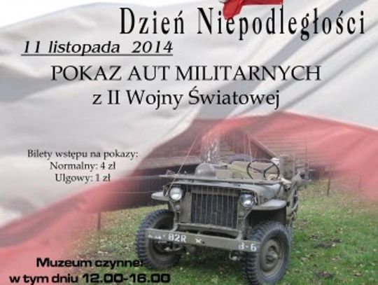 Pokaz pojazdów militarnych z II Wojny Światowej