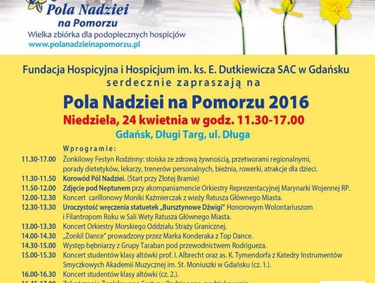 Pola Nadziei zakwitną po raz piąty