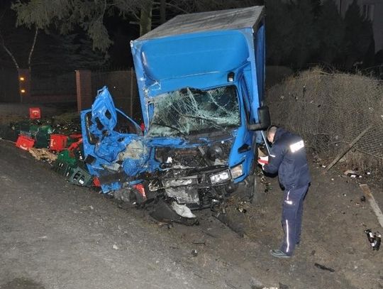 Policja bada okoliczności wypadku w Gręblinie