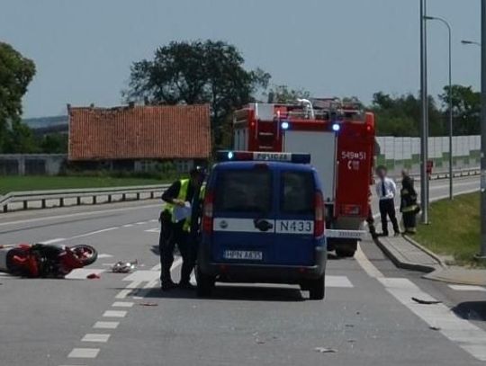 Policja bada tragiczne zdarzenie. Trzeci śmiertelny wypadek motocyklisty w tym roku