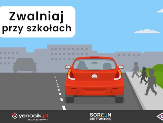 Policja i partnerzy apelują: Zwalniaj przy Szkołach – Bezpieczeństwo Dzieci Priorytetem