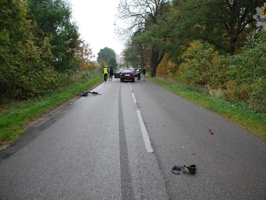 Policja poszukuje świadków śmiertelnego potrącenia rowerzysty