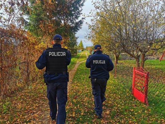 Policja radzi jak zabezpieczyć ogródki działkowe na jesień i zimę