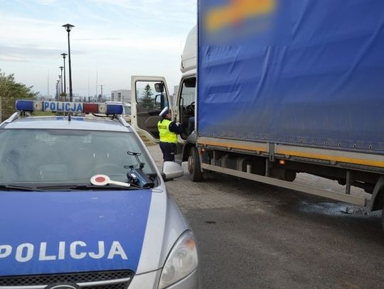 Policja wzięła się za ciężarówki. 68 kontroli, 21 mandatów