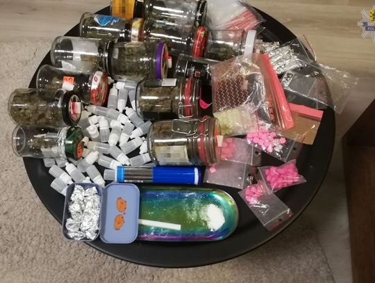 Policja zabezpieczyła znaczne ilości narkotyków na terenie Trójmiasta