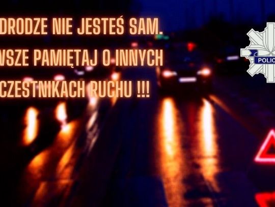 Policjanci apelują o ostrożność na drogach