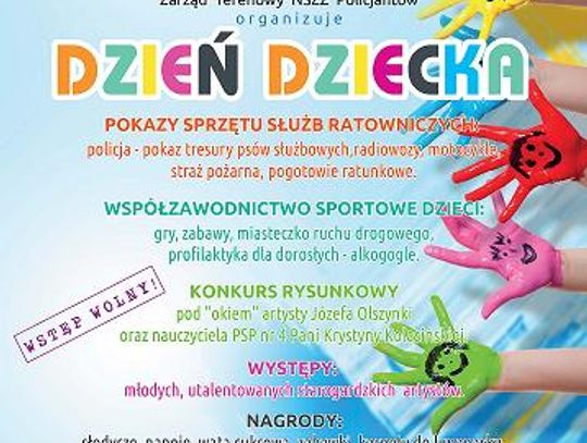 Policjanci dzieciom. Otwarty dzień dziecka dla mieszkańców powiatu
