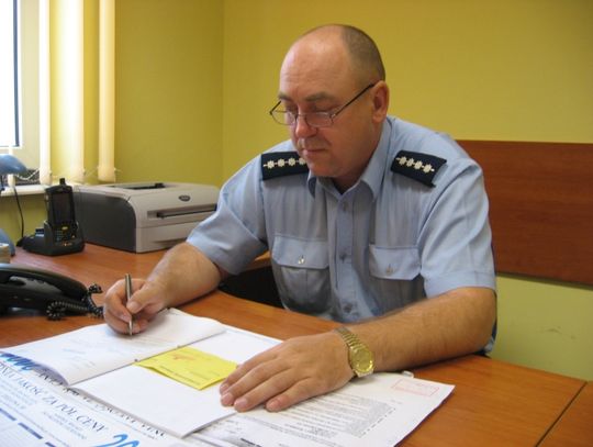 Policjanci na rybach...