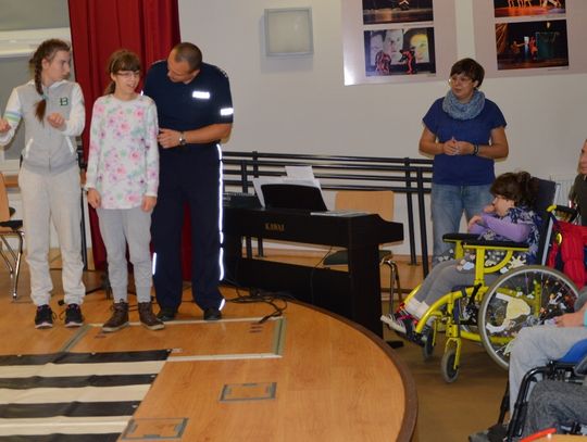 Policjanci spotkali się z uczniami SOSW