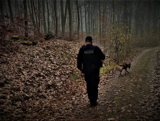Policjanci w nocy odnaleźli, zaginioną 45-letnią kobietę