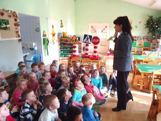 Policjanci z Kwidzyna spotkali się z przedszkolakami
