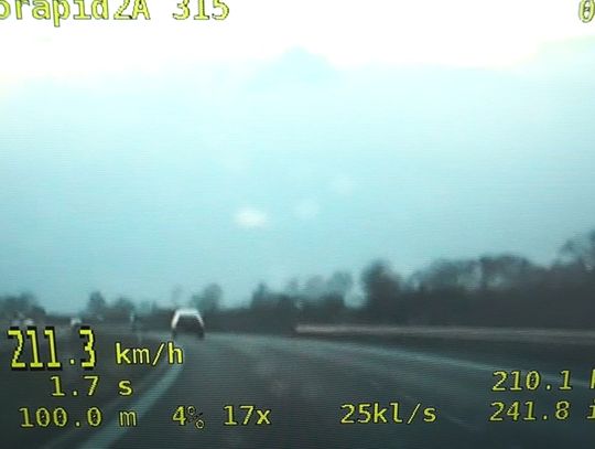 Policjanci z nowodworskiej komendy zatrzymali 39 kierowców za złamanie przepisów, jeden z nich bez uprawnień jechał na S7 ponad 210 km/h.