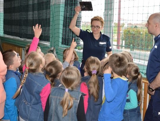 Policjanci z wizytą w SP 7