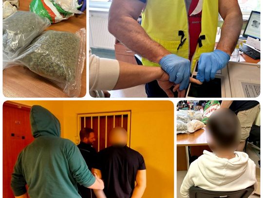 Policjanci zabezpieczyli ponad 6 kg narkotyków w powiecie starogardzkim. Zatrzymano 17-latka i jego 24-letniego kompana