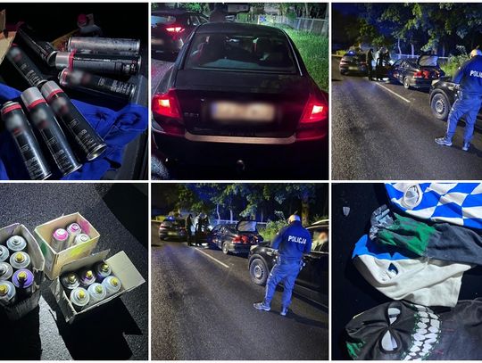 Policjanci zapobiegli zaplanowanemu wandalizmowi