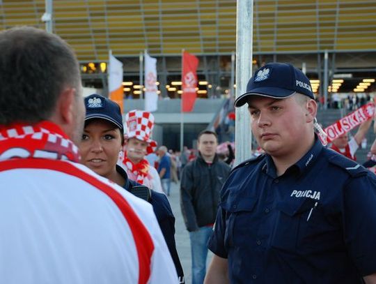 Policyjne zabezpieczenie meczu Polska - Niemcy