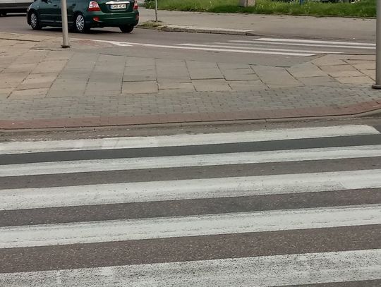 Pomorscy policjanci przeprowadzają działania „Bezpieczny pieszy”