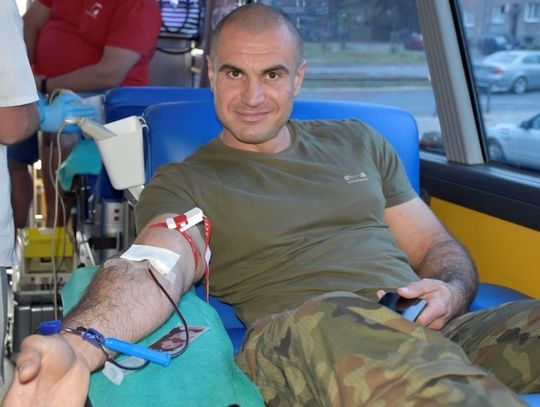 Pomorscy Terytorialsi podzielili się krwią