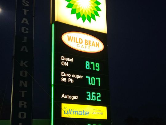 [PORÓWNANIE CEN] Olej napędowy w Starogardzie Gdańskim już prawie po 9 złotych! Ceny stale rosną!