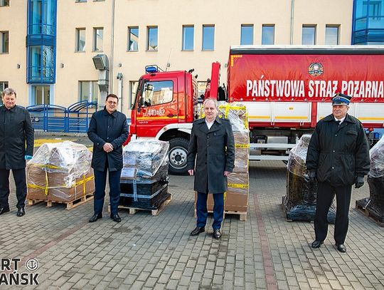 Port Gdańsk także aktywnie wspiera walkę z koronawirusem