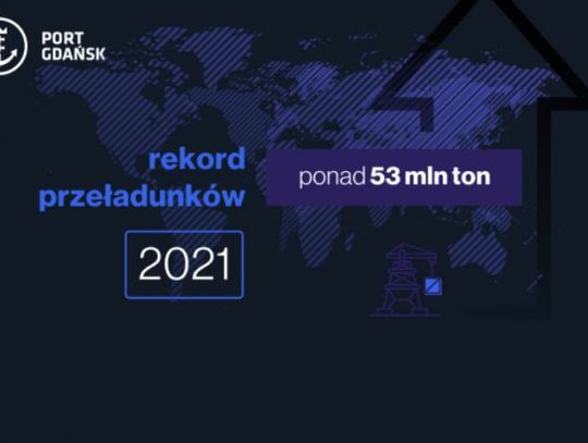 Port Gdański z historycznym rekordem przeładunków - 53,2 mln. ton