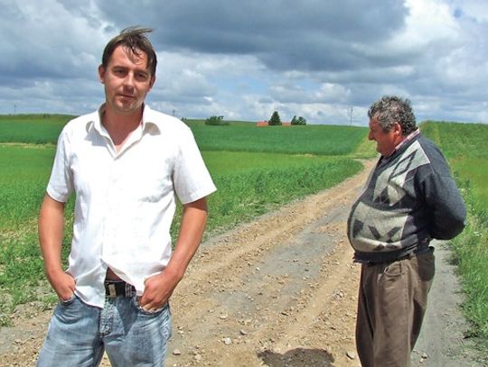 Poszło o pole, które okazało się być drogą