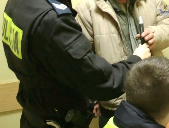 Poszukiwany chciał sprawdzić trzeźwość 