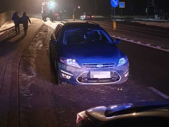 Potrącenie nietrzeźwej na przejściu dla pieszych