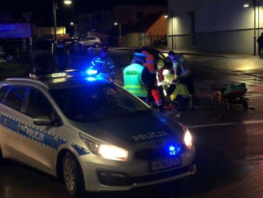 Potrącenie pijanego rowerzysty. Kierowca volkswagena był trzeźwy...