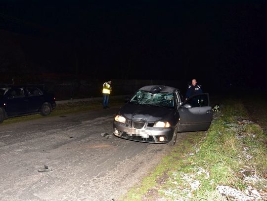 Potrącenie rowerzysty w Silnie