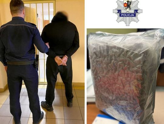 Potrącił policjanta i próbował uciec. 45-latek miał przy sobie 3 kilogramy marihuany