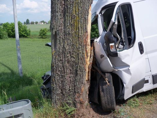 Poważny wypadek na drodze wojewódzkiej nr 214
