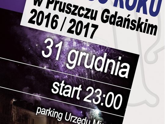 Powitanie Nowego Roku w Pruszczu Gdańskim