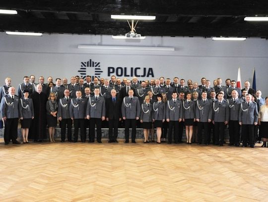 Powitanie nowgo Komendanta Wojewódzkiego Policji w Gdańsku