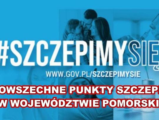 Powszechne Punkty Szczepień w województwie pomorskim