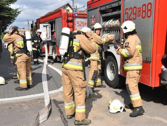 Pożar kościoła w Zblewie. Ogień pojawił się na chórze...